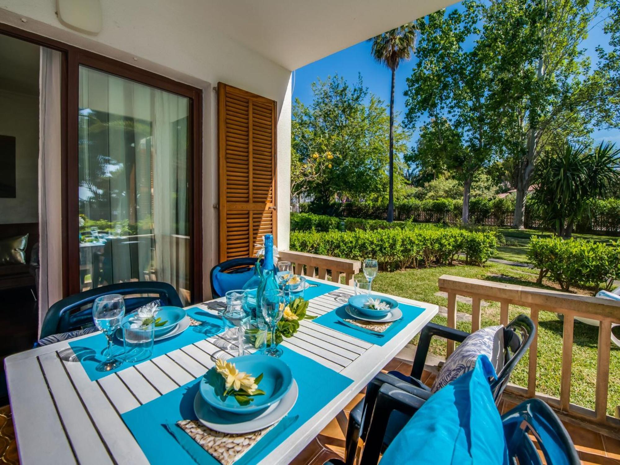 With Private Garden Apartment Alcúdia